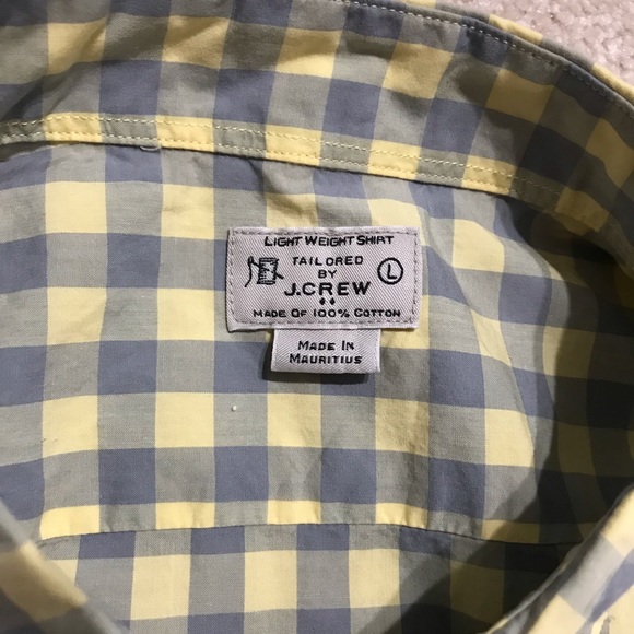 J. Crew Plaid Button Up Shirt - Picture 2 of 2